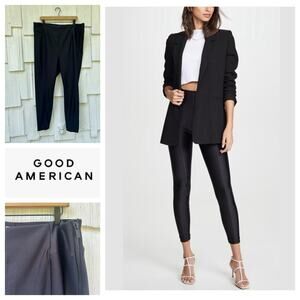 Good American‎ High Shine Boss Disco Pant 6 NWT